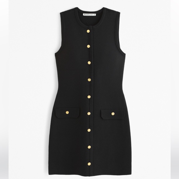 A&F MARA HIGH-NECK SWEATER DRESS - Picture 2 of 4